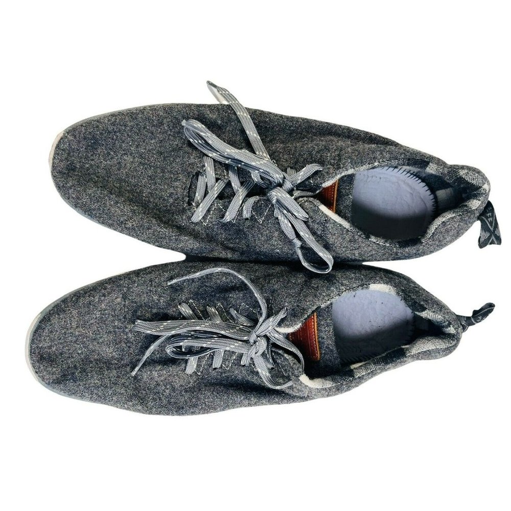 PENDLETON Men's Wool Vibram Sneaker Shoe  Sz 10 Vibram Sole Heather Grey 